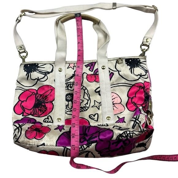 COACH: “Poppy” Collection Tote / Shoulder Bag / Crossbody - Picture 8 of 12